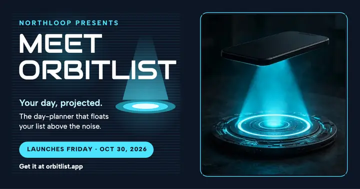 Orbitlist app launch hologram post template