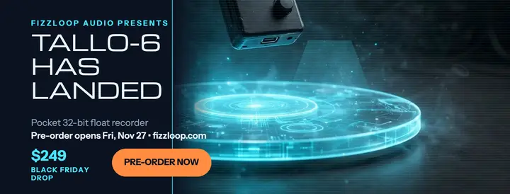 Fizzloop Tallo-6 hologram launch cover template