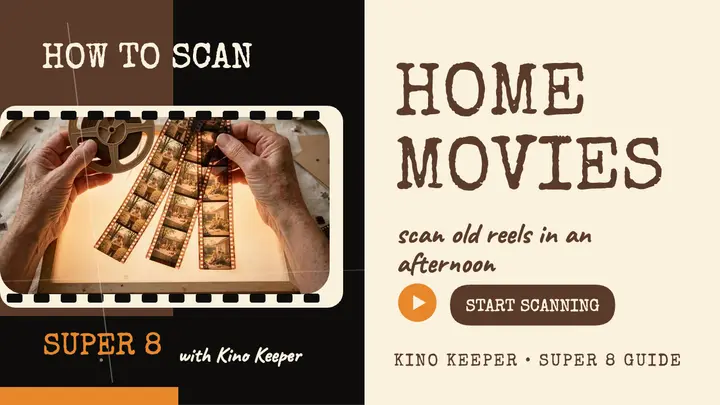 Kino Keeper home movie scan thumbnail template
