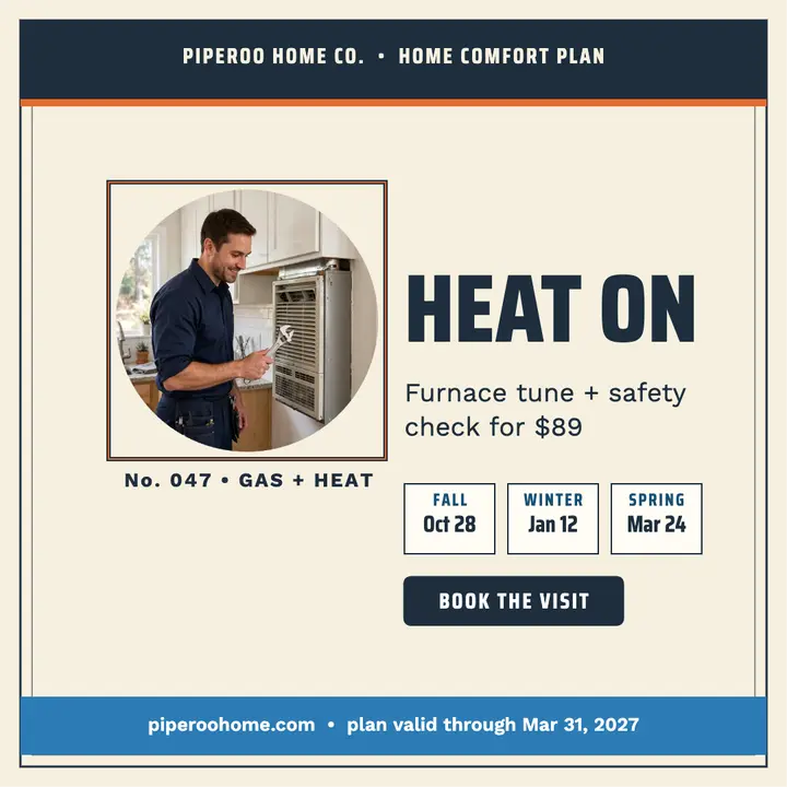 Piperoo home comfort wallet plan post template
