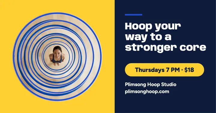 Hoop fitness class ring slices post: hoop fitness class post template