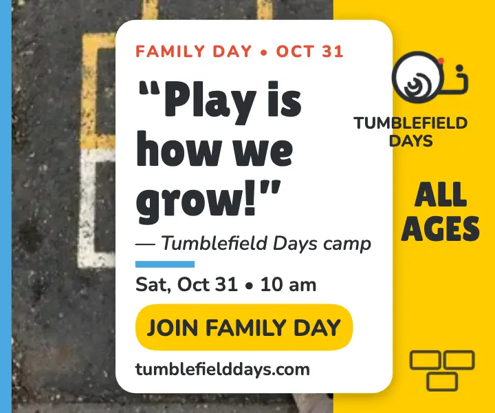 Tumblefield Days family quote ad template