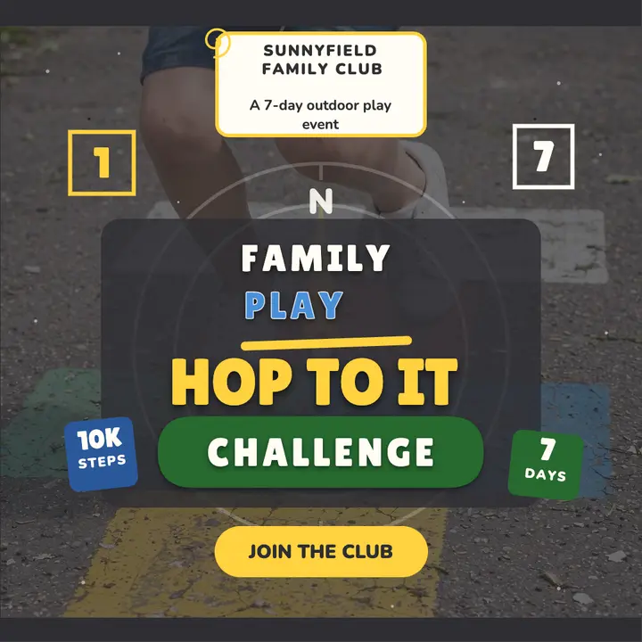 Hop To It family movement challenge post template