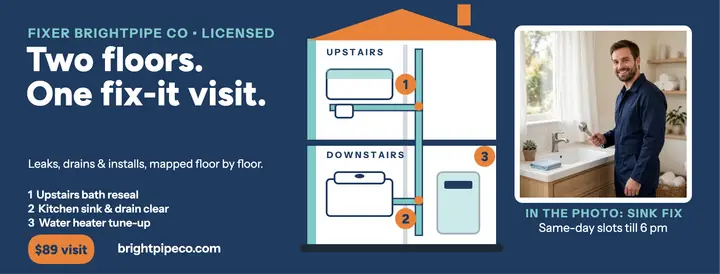 Brightpipe two-floor fix cover template