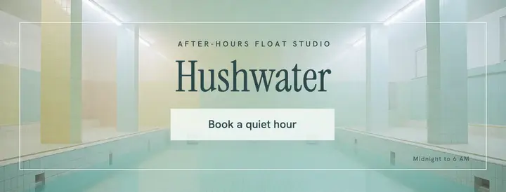 Hushwater after-hours float spa cover template