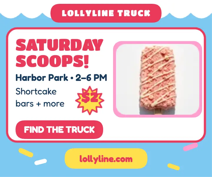 Lollyline Truck Saturday Scoops ad template