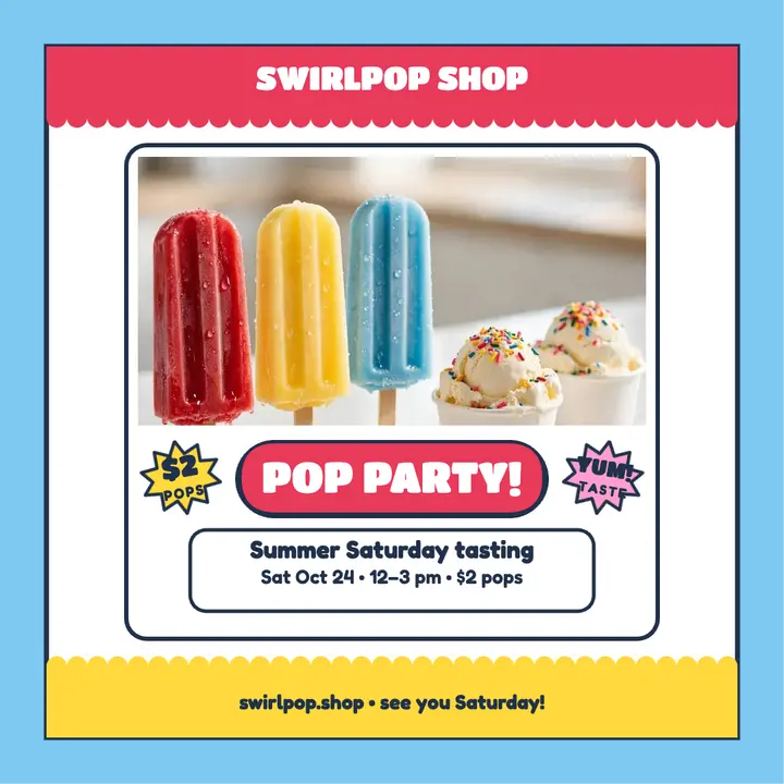 Swirlpop ice pop tasting post template