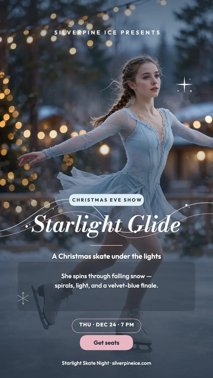 Silverpine Starlight skate night story template