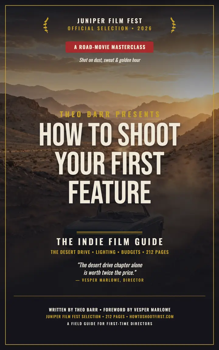 Indie film guide ebook, desert drive template