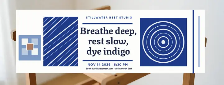Stillwater breathwork and dye rest evening cover: breathwork rest evening cover template