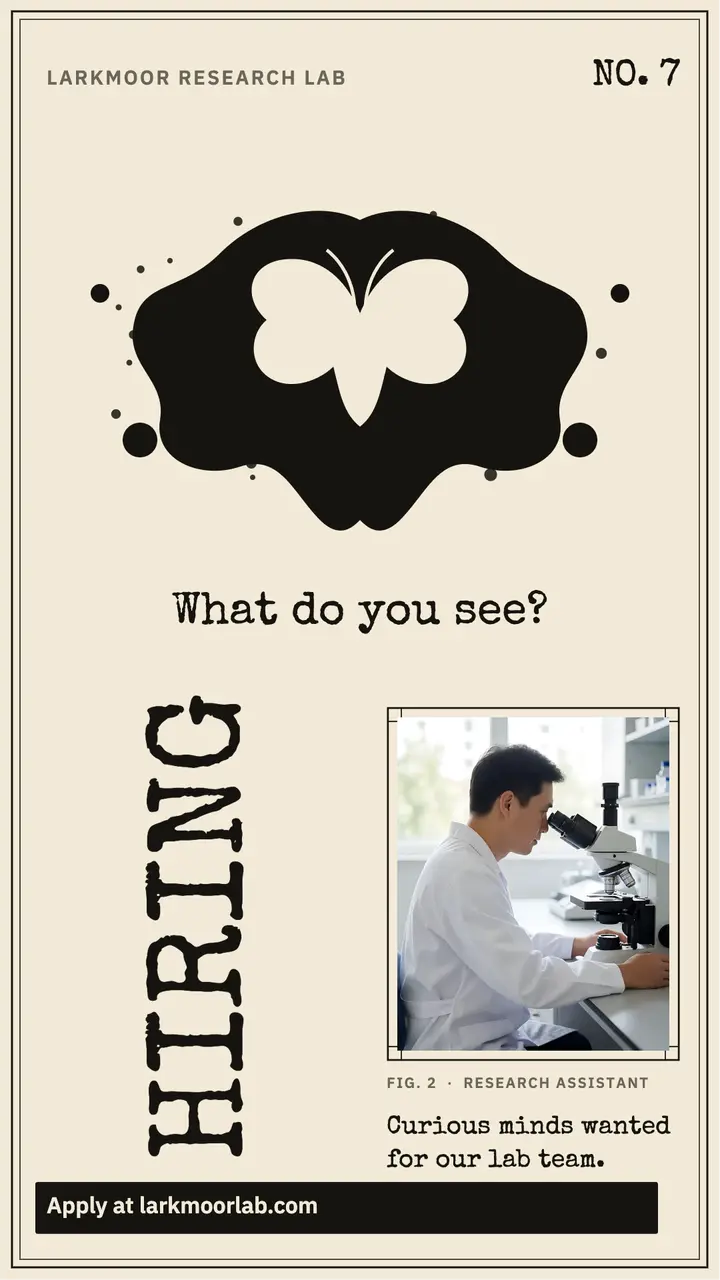 What do you see lab hiring story template