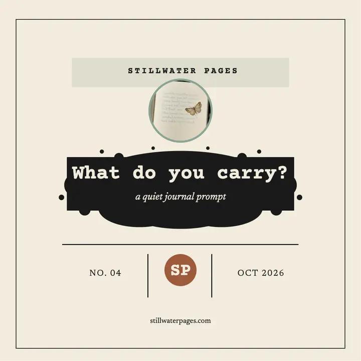 Stillwater Pages inkblot journal post template