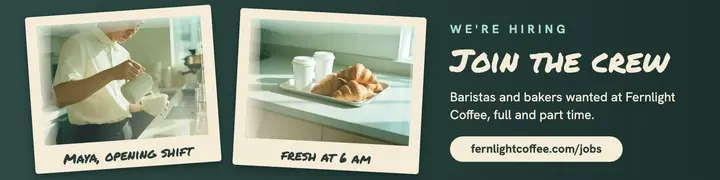 Fernlight Coffee is hiring template