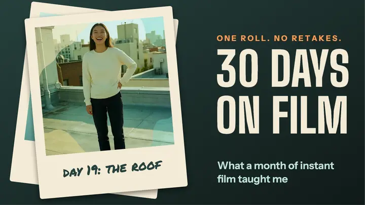30 days on film thumbnail template