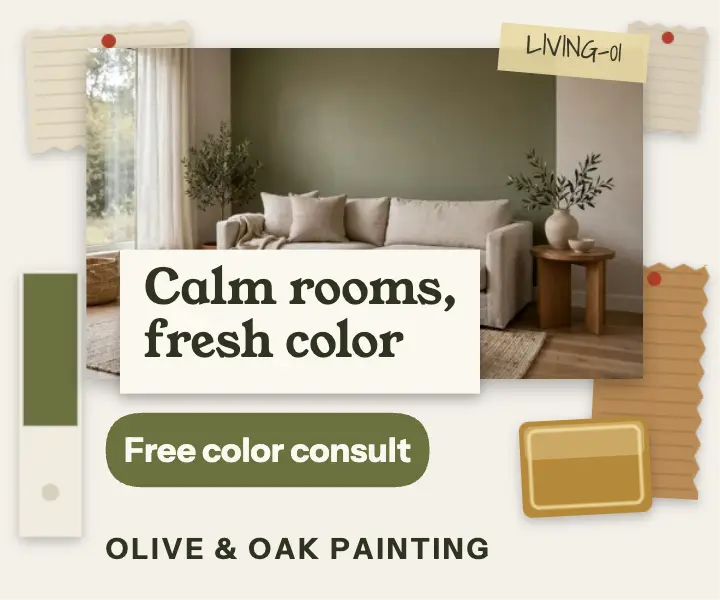 Olive & Oak painting color consult template