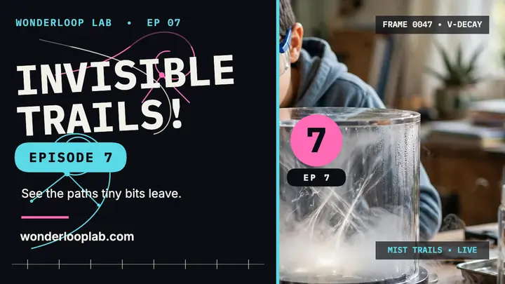Wonderloop Lab invisible trails thumbnail template