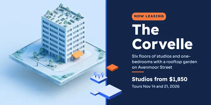 Isometric apartment now leasing X post template