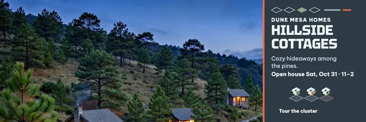Dune Mesa hillside cottages header template