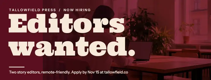 Tallowfield editors wanted template
