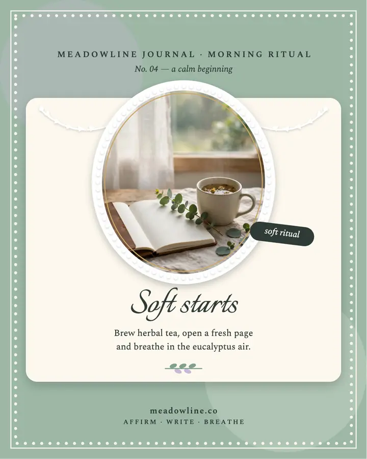 Meadowline soft starts journal post template