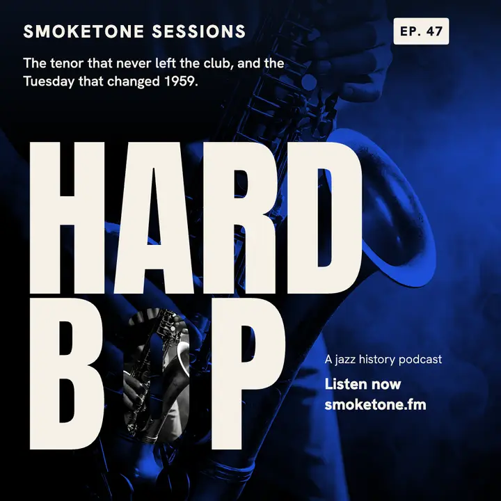 Jazz podcast hard bop episode post template