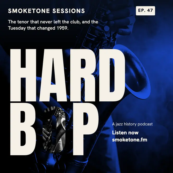 Jazz podcast hard bop episode post template