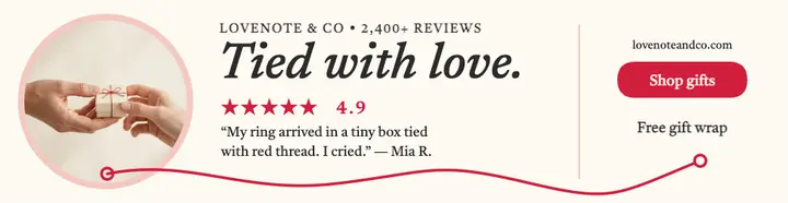 Lovenote jeweler reviews billboard template