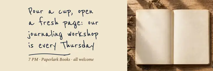 Ink and parchment journaling workshop X header template