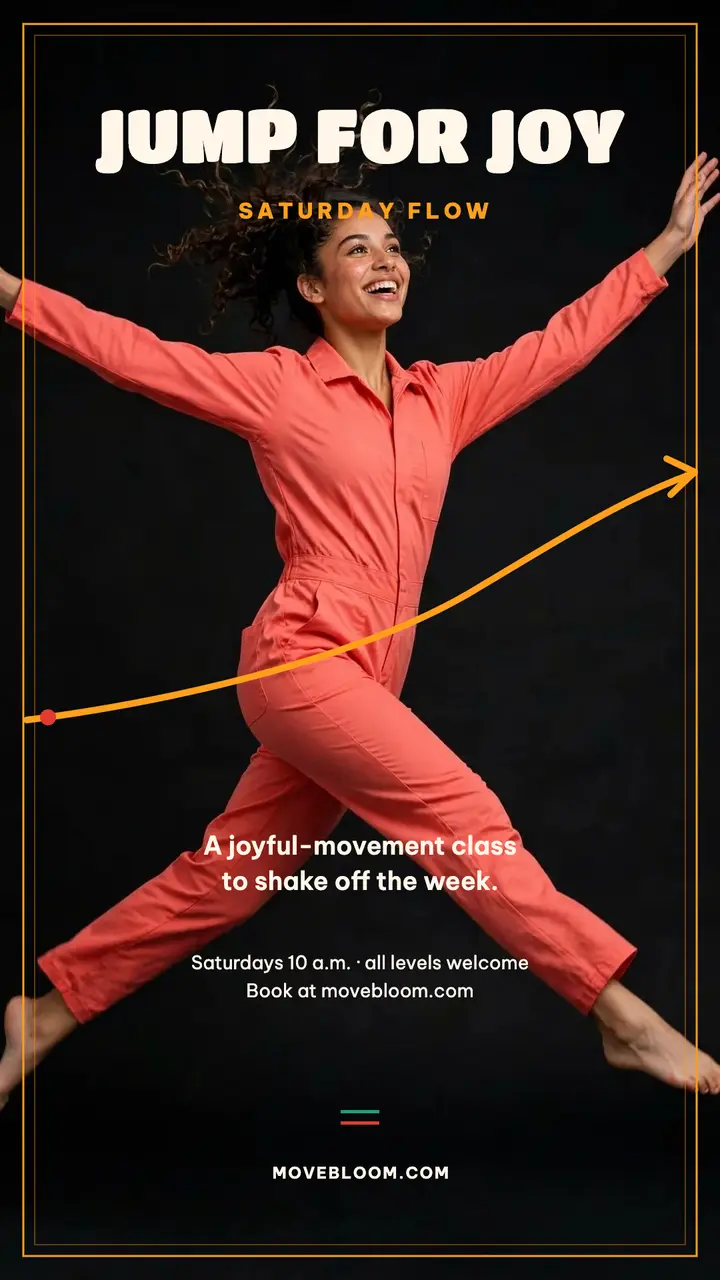 Movebloom joyful dance story template