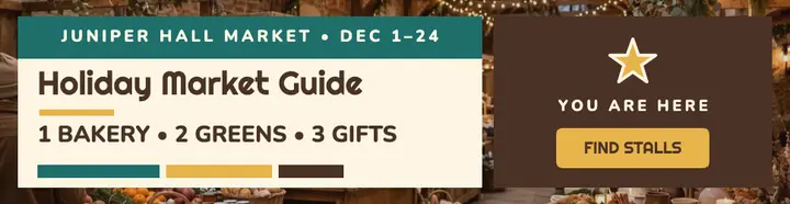 Juniper Hall holiday directory billboard template