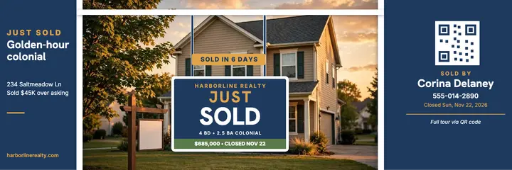 Harborline just sold golden hour header template