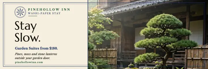 Pinehollow Inn garden stay header template
