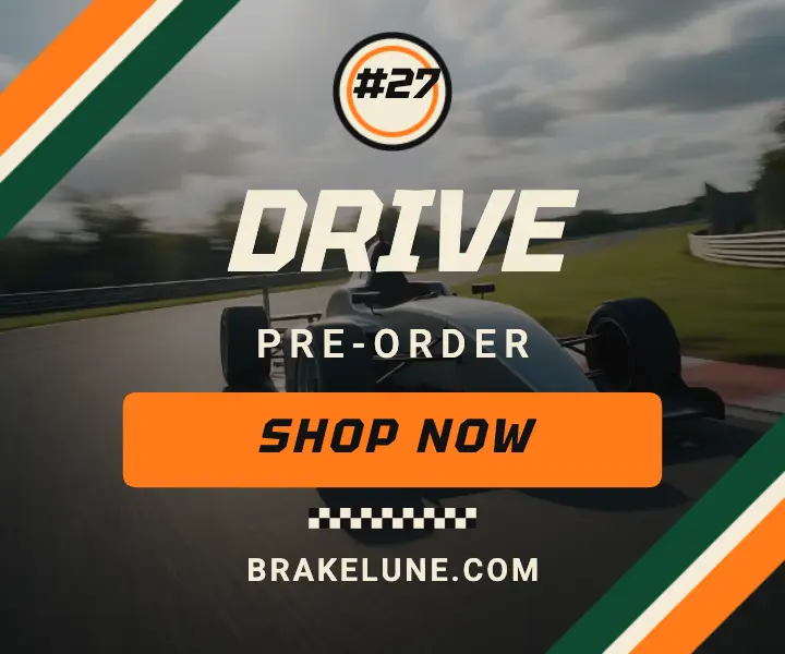 Brakelune kart club jacket pre-order ad template