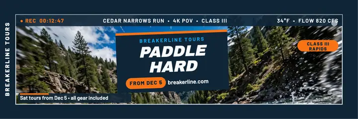 Breakerline kayak POV tour header template