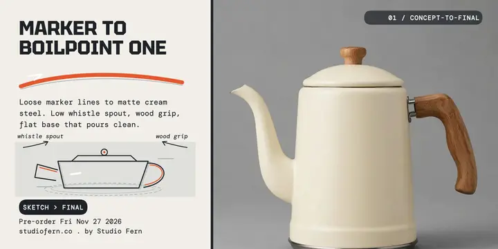 Boilpoint kettle sketch to final post template