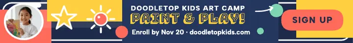Doodletop Kids art camp doodle leaderboard template