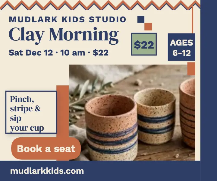Mudlark Kids Clay Morning cup ad template