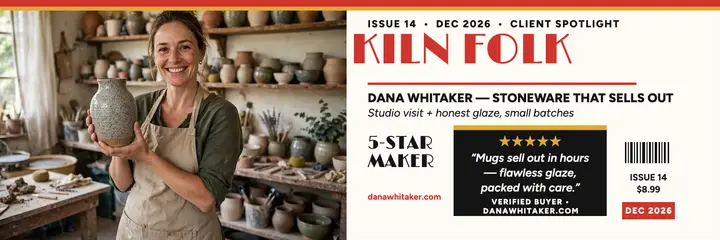 Kiln Folk maker spotlight header: maker spotlight header template