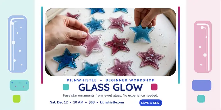 Kilnwhistle fused-glass ornament class post template