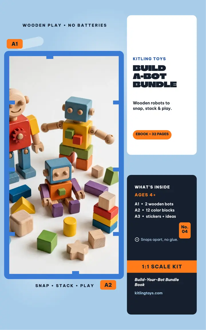 Kitling Build-a-Bot bundle ebook template
