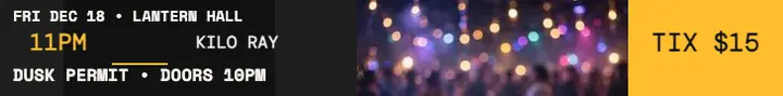 Lantern Hall DJ night split-flap leaderboard template