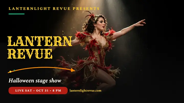 Lanternlight Revue Halloween thumbnail template