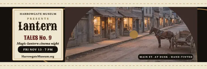 Lantern Tales museum cinema night header template
