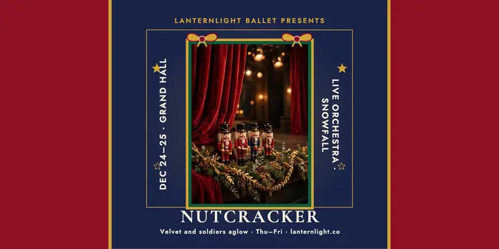 Lanternlight Nutcracker stage decor post template