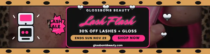 Glossbomb lash flash glam billboard template