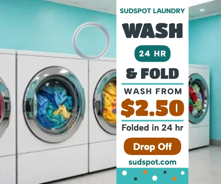 Sudspot wash and fold porthole ad template