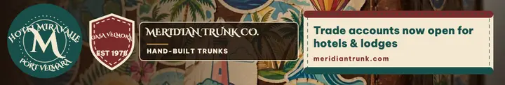 Meridian trunk hotel labels cover template