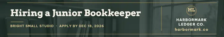 Harbormark Ledger hiring cover: hiring linkedin cover template