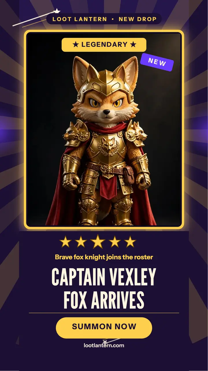 Legendary fox knight summon story template