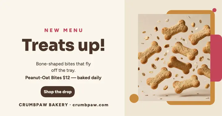 Crumbpaw levitating treats post template